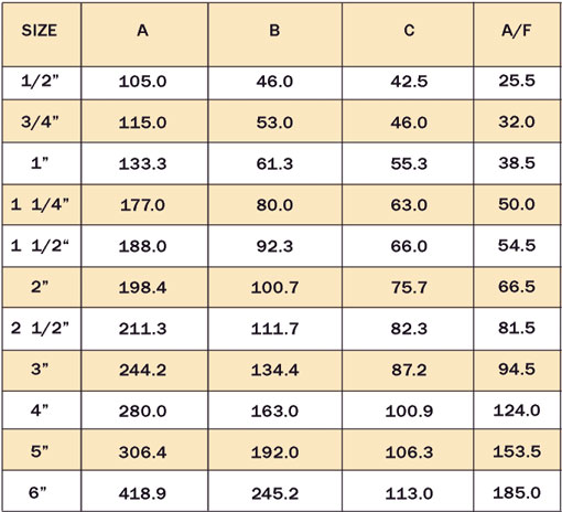 Camlock Female Coupler Type D